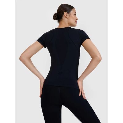4. Schnelltrocknendes Damen-Yoga- und Pilates-T-Shirt 4F 4FWSS25TFTSF1270-20S