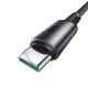 4. Joyroom S-A50 Unlimited Series 3A USB-A – USB-C-Kabel mit magnetischem Organizer 1,2 m – Grau