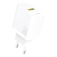 Dudao A27S 25W GaN USB-A Ladegerät - Weiß