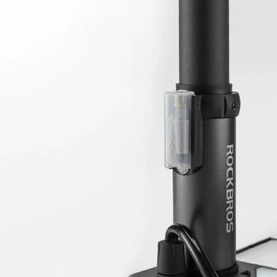 9. Rockbros 4522L Ultraleichte Fahrrad-Fußpumpe – Schwarz