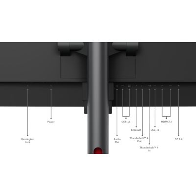 18. Lenovo ThinkVision P49w-30 Computermonitor, 124,5 cm (49 Zoll), 5120 x 1440 Pixel, Dual-WQHD-LED, Schwarz