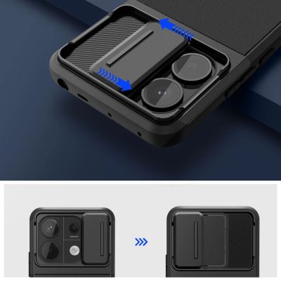 2. Tech-Protect Velar Cam+ Hülle für Xiaomi Redmi Note 13 Pro 5G / Poco X6 5G – Schwarz