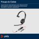 39. Poly Blackwire 5210 Mono-USB-C-Headset + 3,5-mm-Klinkenstecker + USB-C/A-Adapter (Bulk)