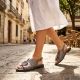 7. Damen-Sandalen mit Zinnverzierung S.Barski 61-6035