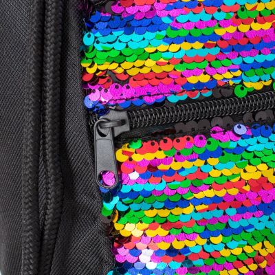 3. PREMIUM TURNBEUTEL/RUCKSACK MIT AUFDRUCK + PAILLETTEN SEMI LINE
