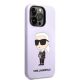 4. Karl Lagerfeld KLHCP14LSNIKBCU iPhone 14 Pro Hülle - Lila