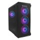 43. NATEC Genesis Irid 503 ARGB NPC-1559 Gehäuse (Micro-ATX, Mini-ITX; Schwarz)