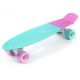 METEOR PLASTIC SKATEBOARD MATT pink und mint/mint und pink/weiß 23999