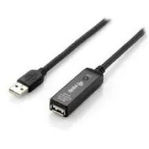 Zubehörkabel USB-A 2.0->A Act. Erweiter. St/Bu 15,00 m schwarz