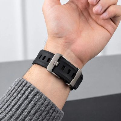 5. Tech-Protect Motion Armband für Apple Watch 44 / 45 / 46 / 49 mm – Schwarz