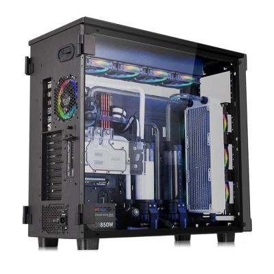 12. Thermaltake View 91 RGB TG CA-1I9-00F1WN-00 Gehäuse (ATX, Extended ATX, Micro ATX, Mini ITX, XL-ATX; Schwarz)