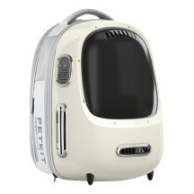 PETKIT Breezy 2.0 Haustier-Reiserucksack (Creme)