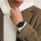 4. Tech-Protect Milano-Armband für Apple Watch 6/7/8/9/10/SE/Ultra 1/2 (44/45/46/49 mm) – Schwarz