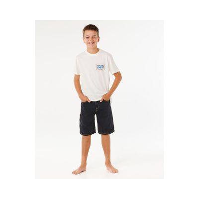4. RIP CURL Pacific Rinse Sunrise Tee-Boy Weiß