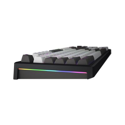 5. HATOR Skyfall Pro Wireless 100 Gaming-Tastatur USB + RF Wireless + Bluetooth QWERTZ US Englisch Schwarz, Grau