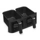 3. Tristar FR-9075 Doppelfritteuse 9L Autonome 2500W Heißluftfritteuse Schwarz