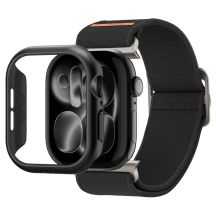 Spigen Thin Fit Hülle + Spigen Lite Fit Ultra Armband für Apple Watch (46 mm) Set - schwarz
