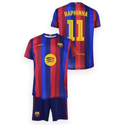 2. FC Barcelona Raphinha Junior-Fußballset Trikot und Shorts Box 2026/27 BD19ER