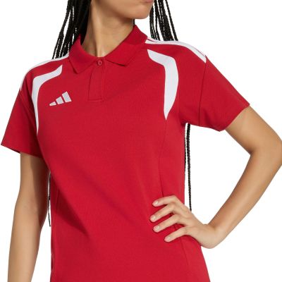 4. Damen-Poloshirt adidas Tiro 26 League rot KF9099