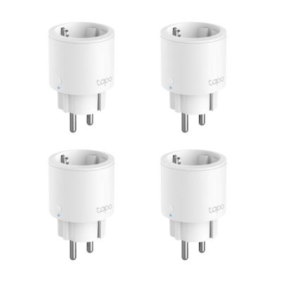 4er-Pack TP-Link Tapo P115 Smarte Mini-WLAN-Steckdose mit Stromverbrauchskontrolle