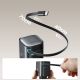 9. Joyroom JR-TCL02 65W USB-A USB-C GaN-Ladegerät mit integriertem USB-C-Kabel – Schwarz