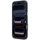 5. Karl Lagerfeld Schutzhülle mit großem, glattem Harz-Logo für iPhone 18 Pro / 17 Pro – Blau