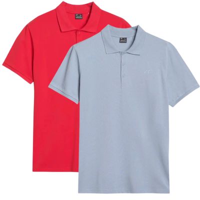 Herren Poloshirt 4F (2er-Set) 2P-SS-4FWSS25TPTSM407-92S