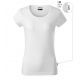 Schweres Resist-T-Shirt für Damen (weiß (Markenetikett))
