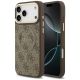 Guess 4G PU Classic Logo MagSafe Case für iPhone 17 Pro Max - Braun