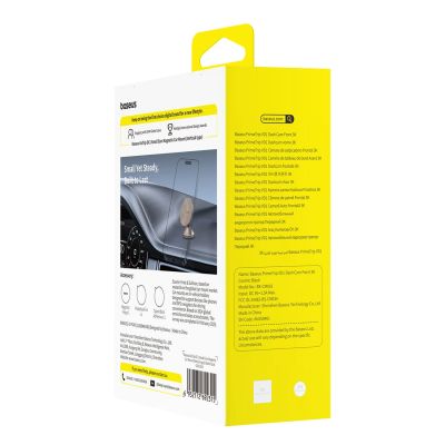 14. Baseus GoTrip DC1 Magnethalterung kompatibel mit MagSafe für Windschutzscheibe/Armaturenbrett – Gold