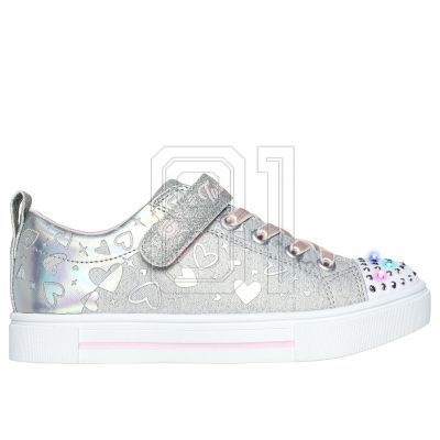 7. Skechers Led Heather Charms Jr 314787L GYSL Schuhe