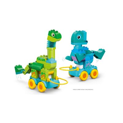 15. LEGO DUPLO 10451 3-in-1 Dinosaurier auf Rädern