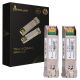 9. Extralink SFP+ 10G 2er-Pack | SFP+ Modul | 10 Gbit/s, LC/UPC, 1310 nm, 2 km, Singlemode, DOM (EX.35917) Netzwerk-Relay-Modul
