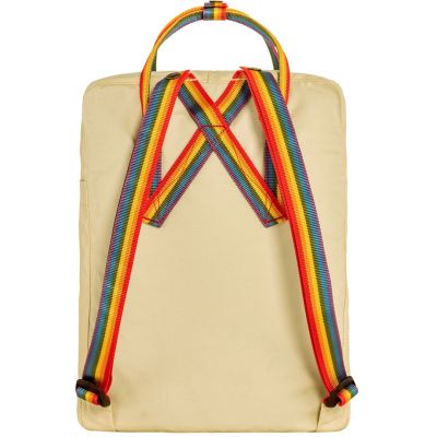 2. Fjallraven Kanken Rainbow Rucksack - Helleiche/Muster