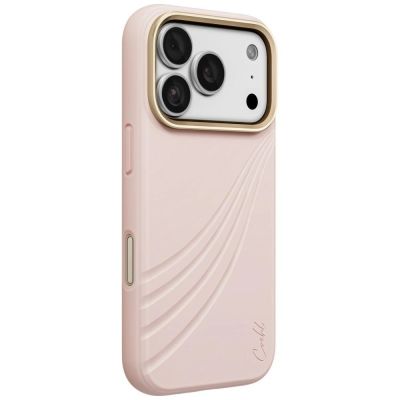 Uniq Coehl Serina Magnetische Ladehülle für iPhone 18 Pro / 17 Pro – Pink