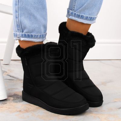 10. Isolierte Schneestiefel mit Fell Potocki W WOL197 schwarz