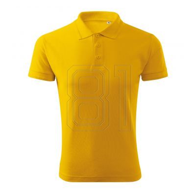 3. Malfini Pique Polo Free M MLI-F0304 Poloshirt, gelb