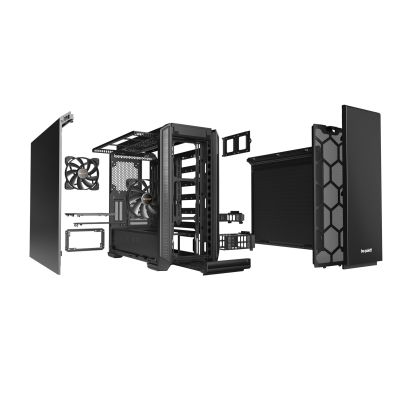 4. BE QUIET! SILENT BASE 601 BG026 Gehäuse (ATX, Extended ATX, Mini ATX, Mini ITX; Schwarz)