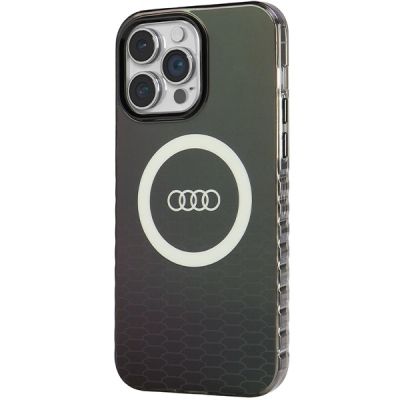 2. Audi IML Big Logo MagSafe Hülle für iPhone 14 Pro Max – schwarz