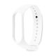 Silikonarmband für Xiaomi 5/6 – weiß