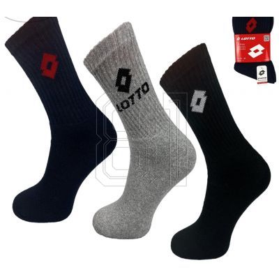 LOTTO Frotteesocken Farbmix 3 Paar 069777