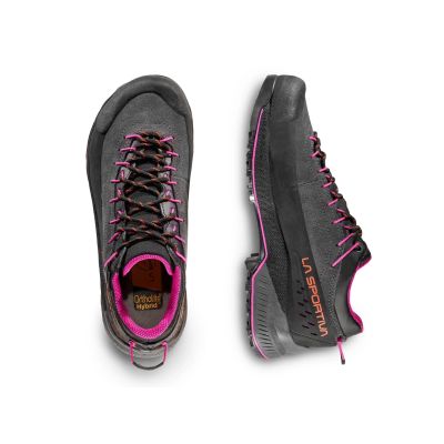 5. La Sportiva TX4 Evo W's GTX Approachschuhe ZFAS053G00P11 Carbon/Springtime