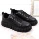 6. Big Star W INT1919 schwarze Plateauschuhe