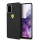 Ferrari Hardcase FESSIHCS67BK S20+ G985 schwarz/schwarzes Silikon