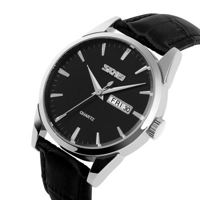 2. Herrenuhr Skmei 9073SIBK-B + Box