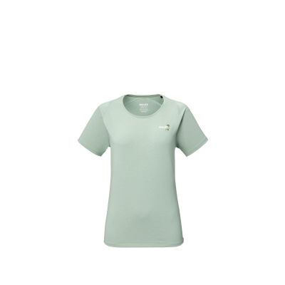 MILLET Cimaï Natural Ts Ss W Damen-T-Shirt Pastellgrün
