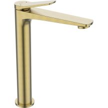 NESTOS Waschbeckenarmatur, gebürstetes Gold