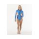 4. RIP CURL G-Bomb Damen Foam 1,5 mm Ls Fz Full Spring Blau