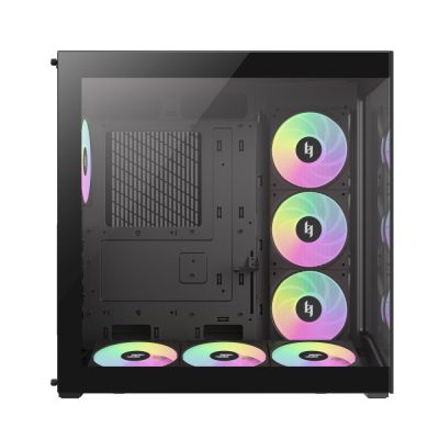 15. GameMax NEX C56 BK Midi-Tower-Computer-Sicherheits- und Halterungssystem Schwarz