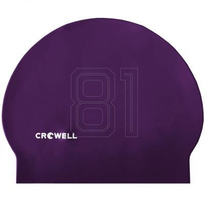 7. Crowell Recycling Pearl Silikon Badekappe Rot Farbe 9